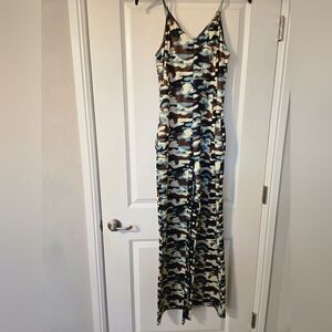 Ladies Camouflage One-piece Jumper Size XL
